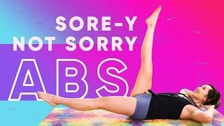 Sore-y Not Sorry Ab Workout Challenge | Sorry Not Sorry by Demi Lovato