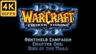 Warcraft 3 The Frozen Throne Walkthrough | Hard | Sentinels Campaign | Chapter 1: Rise of the Naga