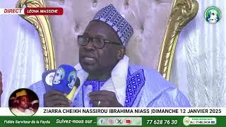 ZIARRA CHEIKH NASSIROU IBRAHIMA NIASS EDITION 2025 |DISCOURS SERIGNE MAHDY IBRAHIMA NIASS #BUMTV