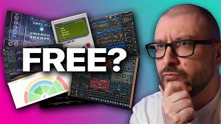 I found 8 amazing FREE instrument plugins for GarageBand & Logic Pro!