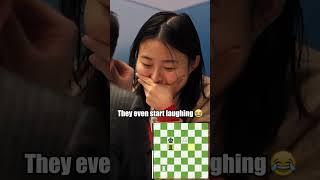 Nepomniachtchi and Ju Wenjun Start Laughing Before Agreeing to a Draw