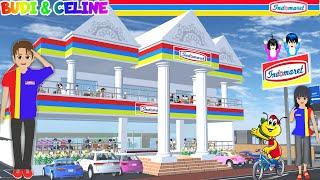 Ada Istana Indomaret Besar Baru Yuta Mio Borong Semua Makanan dan Minuman | Sakura School Simulator