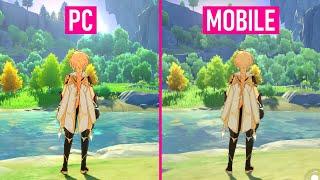 Genshin Impact (PC) vs (Mobile) Ultra Graphics Comparison