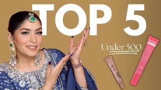 Top 5 Under 500 | Best Affordable Makeup For Diwali | #Diwalog2024 Day 13 | Shreya Jain