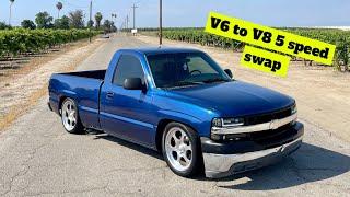 4.3 V6 To 6.0 V8 5 Speed Swap Chevy Silverado