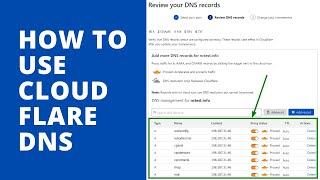 How to use Cloudflare DNS? | Redirect all traffic from www.domain.com to non-www.domain.com