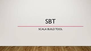 SBT - Scala Build Tool -  Downloading and Installing