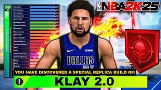 2 WAY CATCH & SHOOT MENACE KLAY THOMPSON BUILD NBA 2K25!