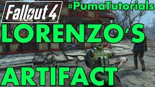 FALLOUT 4: Unique Weapons Guide - How to get Lorenzo's Artifact Gamma Gun #PumaTutorials