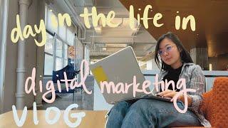 work day in my life as a digital marketer in nyc‍ | productive work vlog