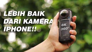 Ini RAJA-Nya Kamera Pocket  2024‼️ Insta360 X4 Bisa Rekam 8K 360°