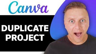 How To Duplicate Project in Canva | Canva Tutorial 2024