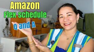 Amazon Flex Schedule | How do flex works | Pay for flex | Q & A | Love Sue