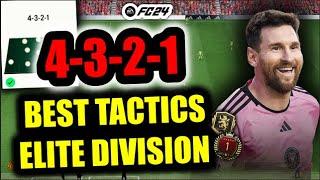 Best 4321 Meta Tactics (Elite Division) on FC 24 for Team of The Season! *Post patch*