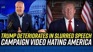 Confused Trump SLURRING HIS SPEECH in Confusing Campaign Video!!!