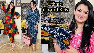 Must Have Cotton Kurta Set Haul, Kalamkari/Floral Print Kurta Pant, Etnic Co-Ord Set, Short Kurti