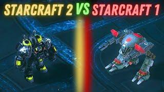 StarCraft 1 Vs StarCraft 2? Brood War Built into SC2 (Mirror Matchup): Asur (T) vs Barcode (T)
