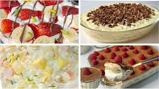 4 Easy Dessert Recipes That any one can make in Minutes 