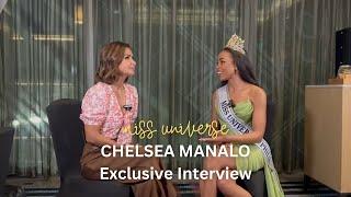 CHELSEA MANALO INTERVIEW #MissUniverse #MISSUNIVERSEPH