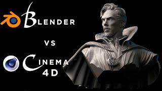 Blender vs Cinema 4D.  Best which is best? 2023