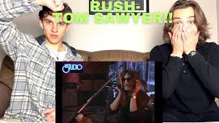 Twins React To Rush- Tom Sawyer!!!