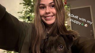 ASMR LOFI RAMBLE & MOUTH SOUNDS WITH MY PUPPY