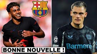  TRES BONNE NOUVELLE POUR LAMINE YAMAL AVEC LE BARCA ! / LE BAYERN VEUT FLORIAN WIRTZ ! ZI#3160