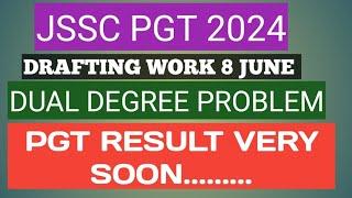 JSSC PGT RESULT OF 7 SUBJECTS 8 JUNE DRAFTING 2024