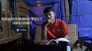 Apakah bisa membuat website tanpa coding?