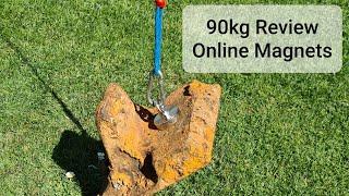 #6 PERFECT 1ST NEODYMIUM Fishing Magnet - Online Magnets 90kg Review from Boston Magneteers