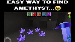 how to find amethyst easily } IN exploration craft!! tips and tricks !