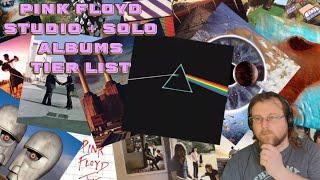 Pink Floyd Studio + Solo Albums Tier List