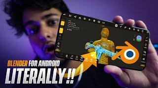 This app is literally Blender but for Android | Android 3D tutorial