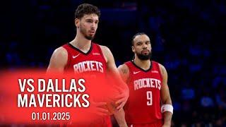 Alperen Şengün Highlights | Houston Rockets vs. Mavericks | 23 Sayı, 6 Rib, 4 Ast | 01.01.2025