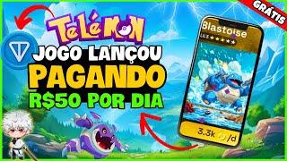  JOGO NFT GRÁTIS MOBILE de MINERAÇÃO PAGANDO MUITO ! Como GANHAR no TELEMON - FREE TO PLAY