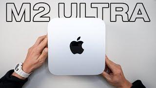 NEW Mac Studio (M2 Ultra) – Unboxing & First Impressions