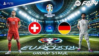 FC 24 - Switzerland vs Germany | UEFA EURO 2024 Group A | PS5™ [4K60]