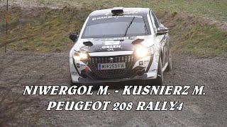 JANNER RALLYE 2024 | NIWERGOL MARCIN - KUSNIERZ MICHAEL | PEUGEOT 208 RALLY4 | BY BELLUNOVIDEO