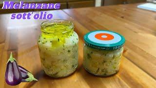 Melanzane sott'olio - Come farle restare bianche