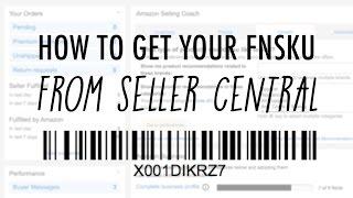 How to get the FNSKU out of Amazon Seller Central for your Product Packaging - UPC and EAN Explained
