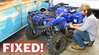 Trying To Fix A 4 Wheeler That Only Runs On Choke