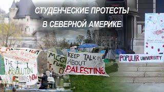 Протесты в североамериканских университетах. Дмитрий Щиглик, Константин Щиглик и Алекс Голдин