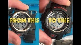 HOW TO replace a bezel on a G-Shock G-2900