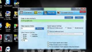 How to record your desktop with Fraps!