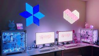 Enruiunni's Gaming Setup! (Kawaii Pink & Blue Dollhouse PC)