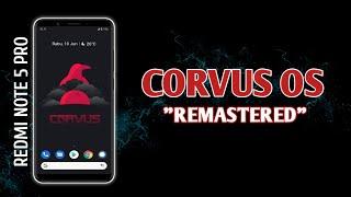 UPDATE CORVUS 5.5 Remastered ROM No 1 Gaming REDMI NOTE 5 PRO