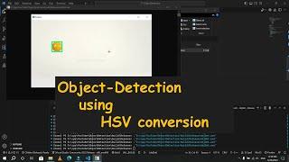 Object-Detection by converting color space to HSV