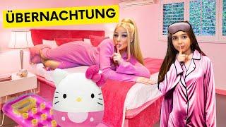 KLEINES MÄDCHEN übernachtet bei mir zu Hause! 