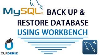 Back Up and Restore MySQL Databases Using MySQL Workbench