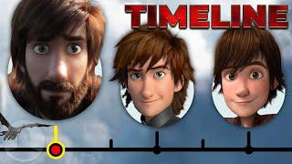 The Complete Hiccup Timeline (How To Train Your Dragon) | Channel Frederator